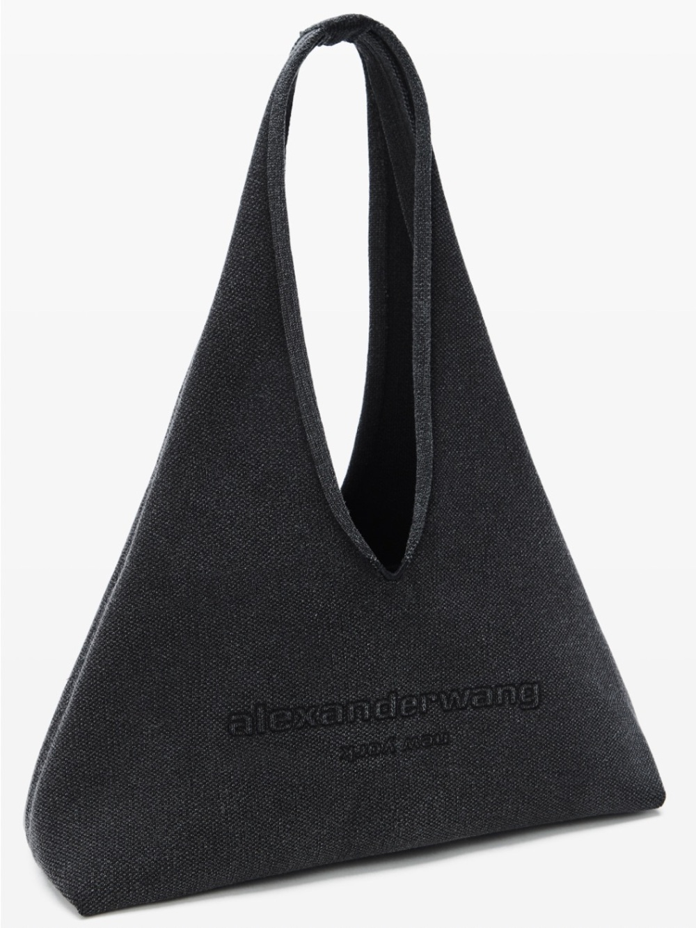 Alexander Wang Black Pyramid Shoulder Tote